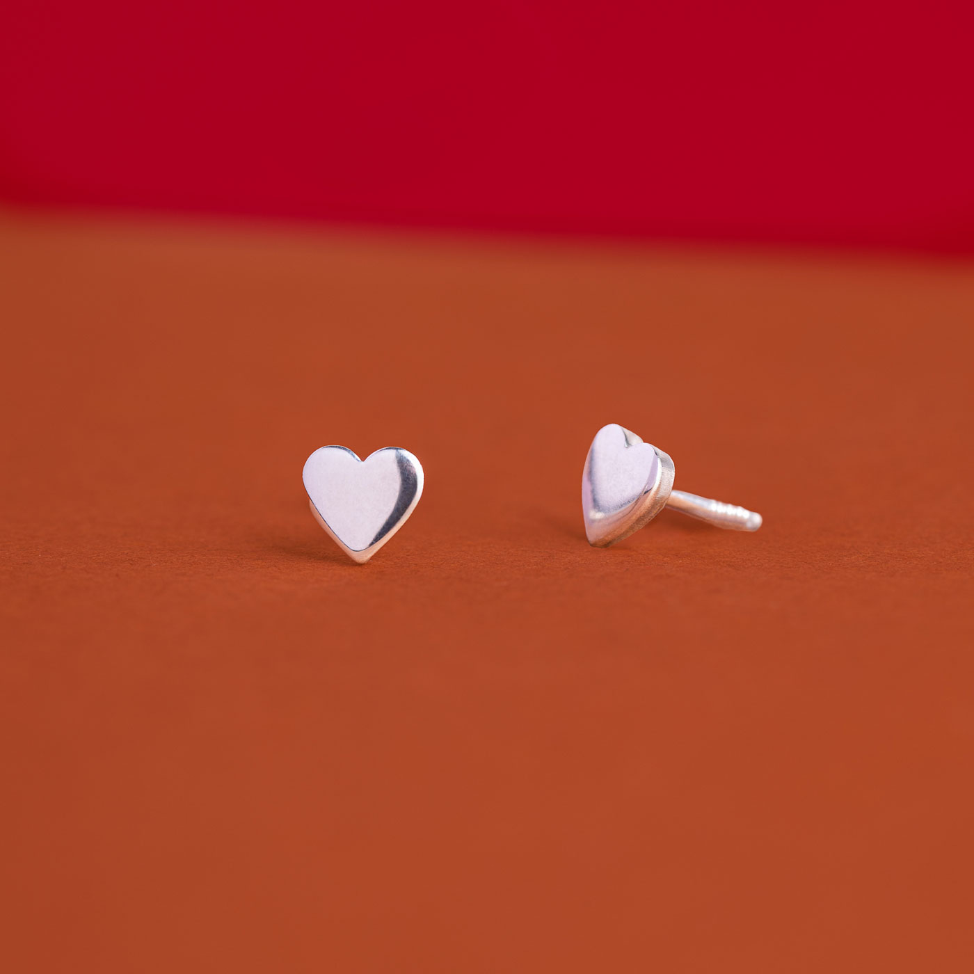 Heart Studs