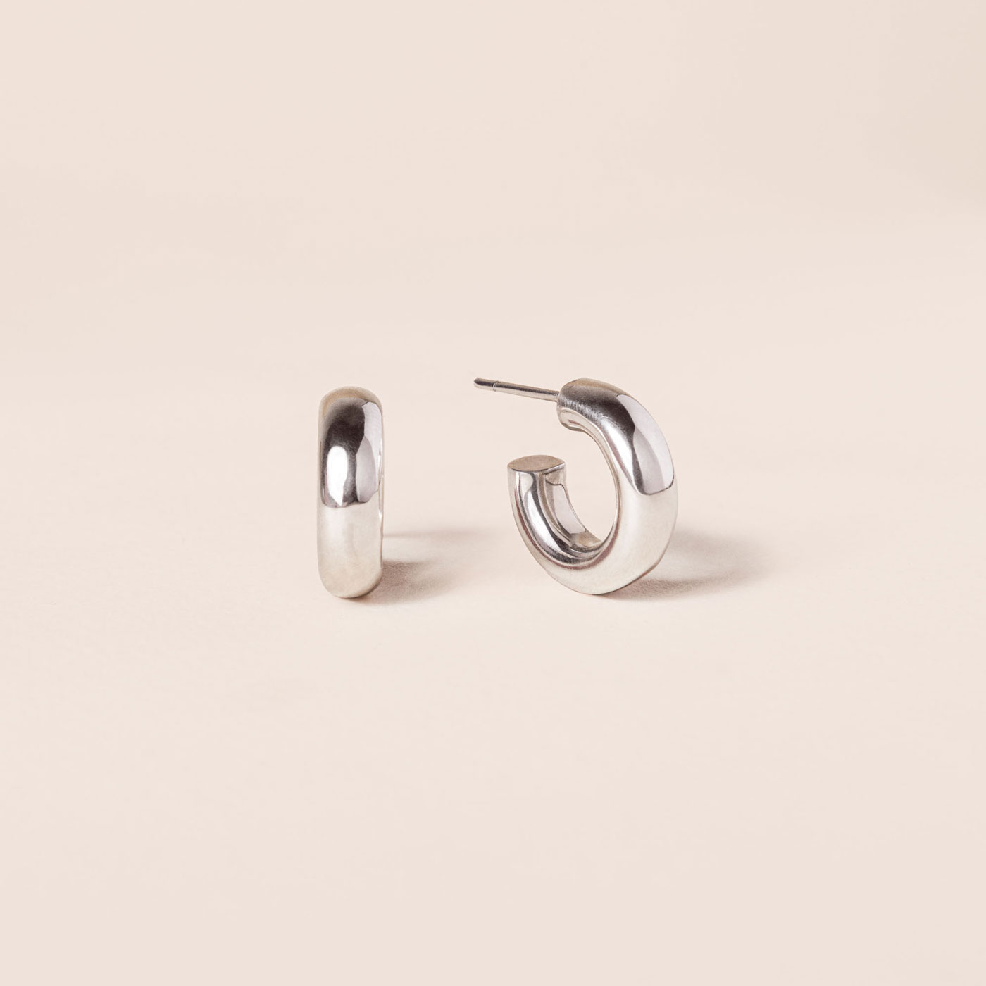 Mini Bold Hoops 