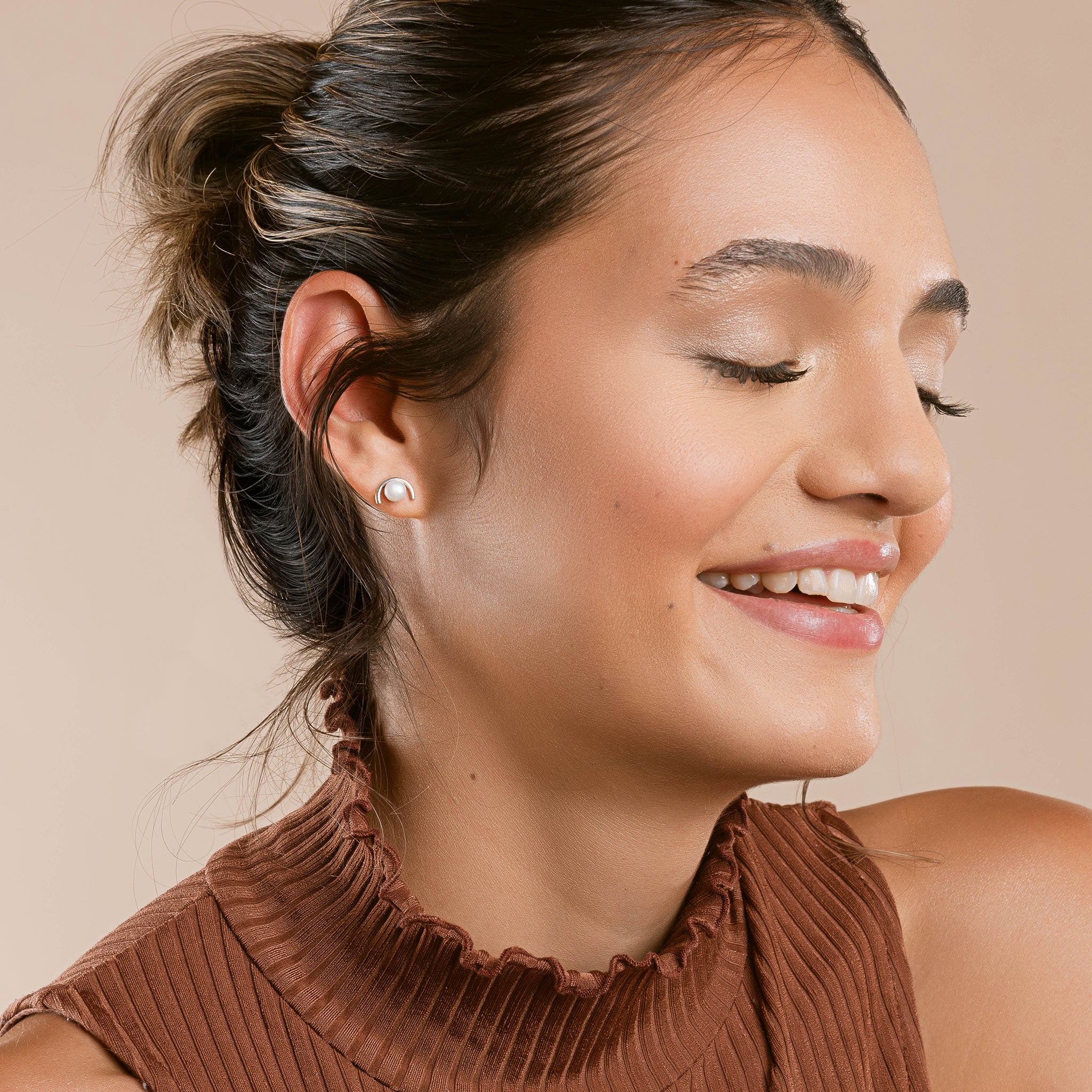 Aretes Brun 
