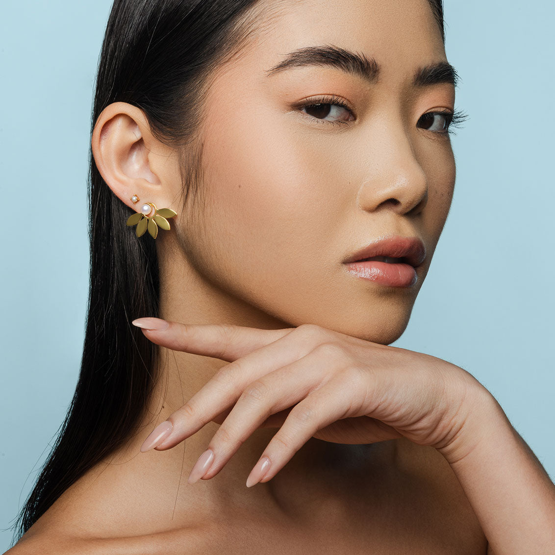 Aretes Lotus Vermeil