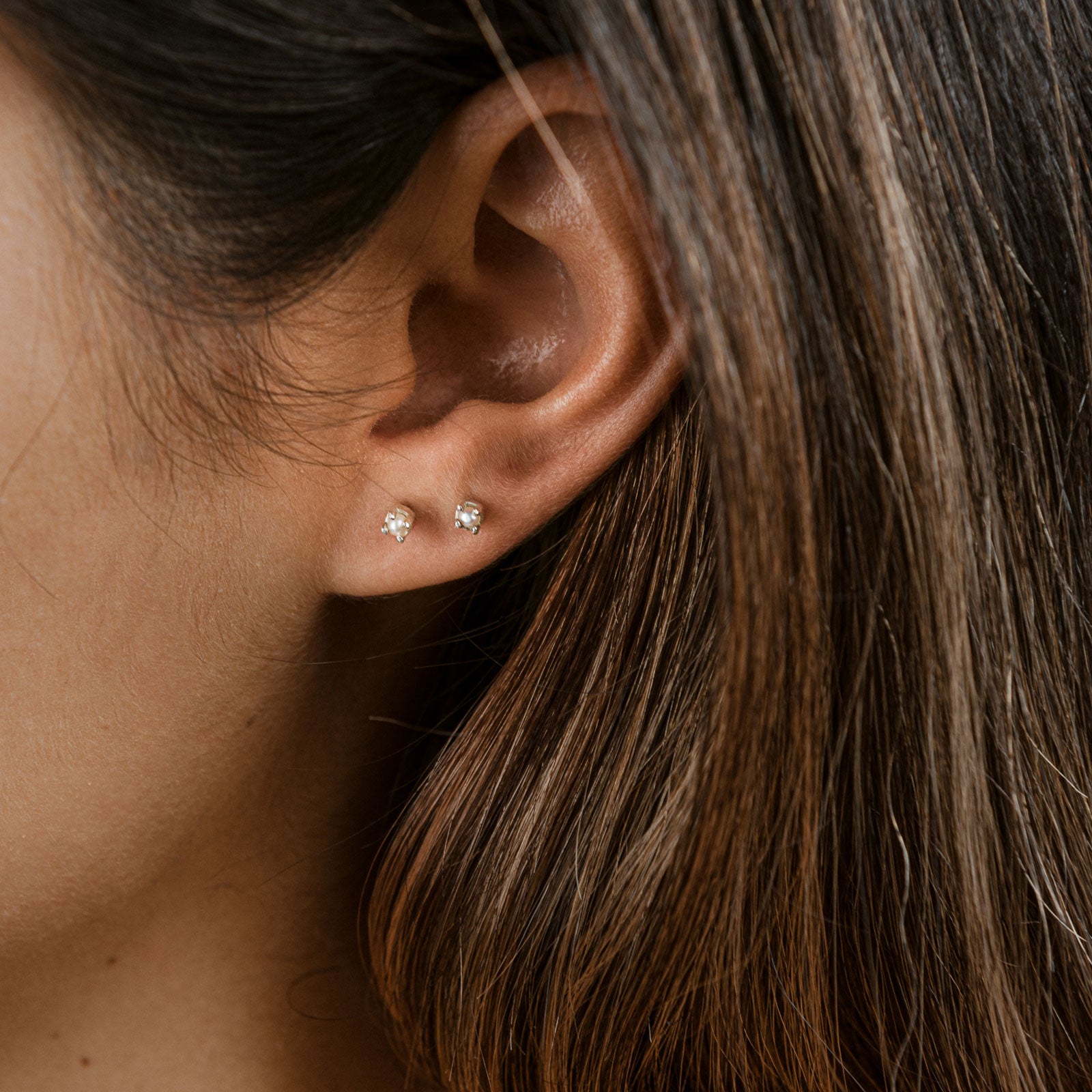 Mini Pearl Studs